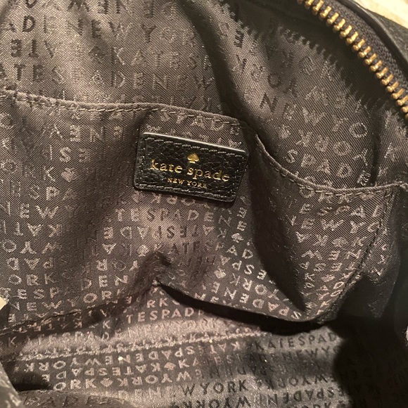 Kade Spade Black Crossbody Satchel Purse - Picture 7 of 7